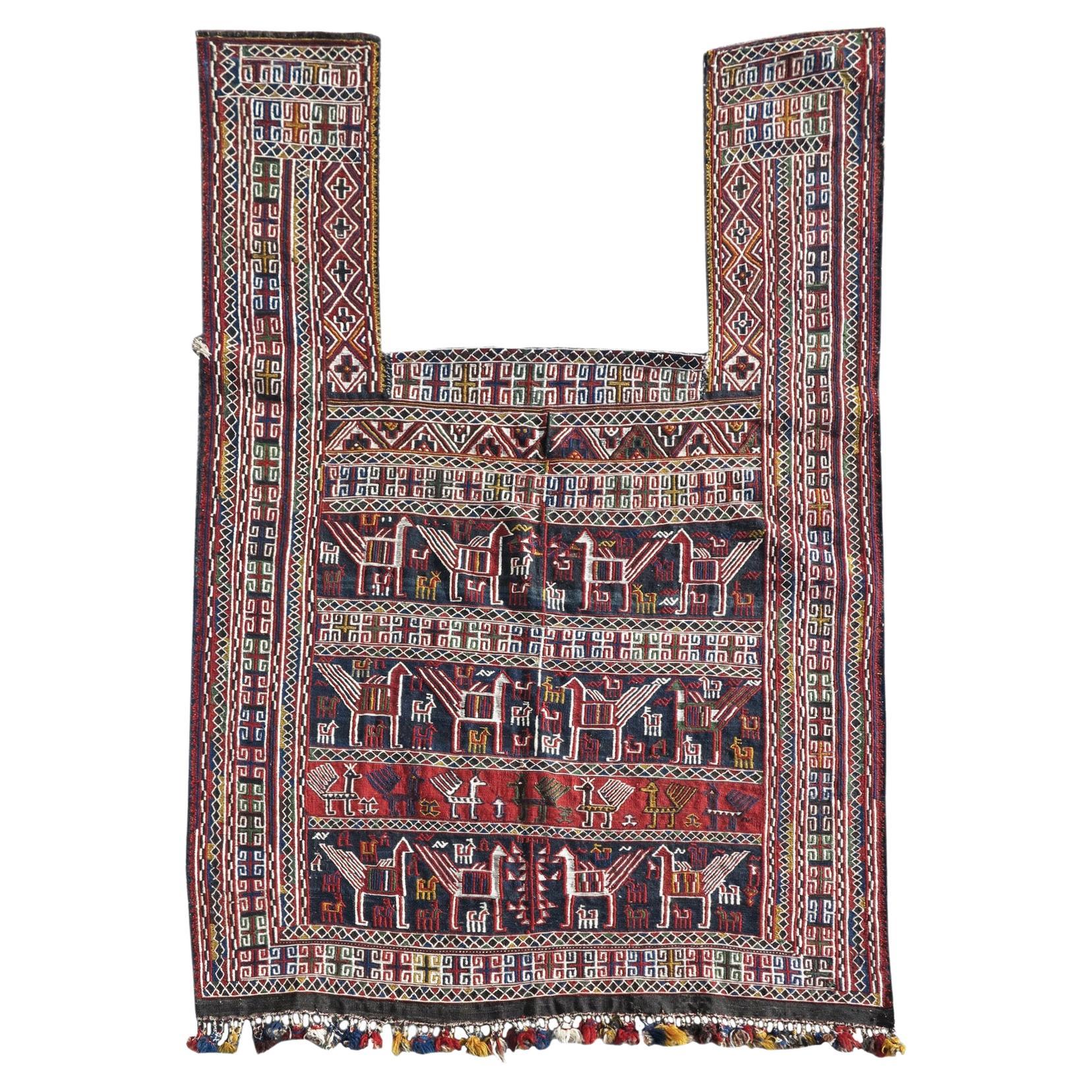 Shahsevan Pferdedecke, um 1900