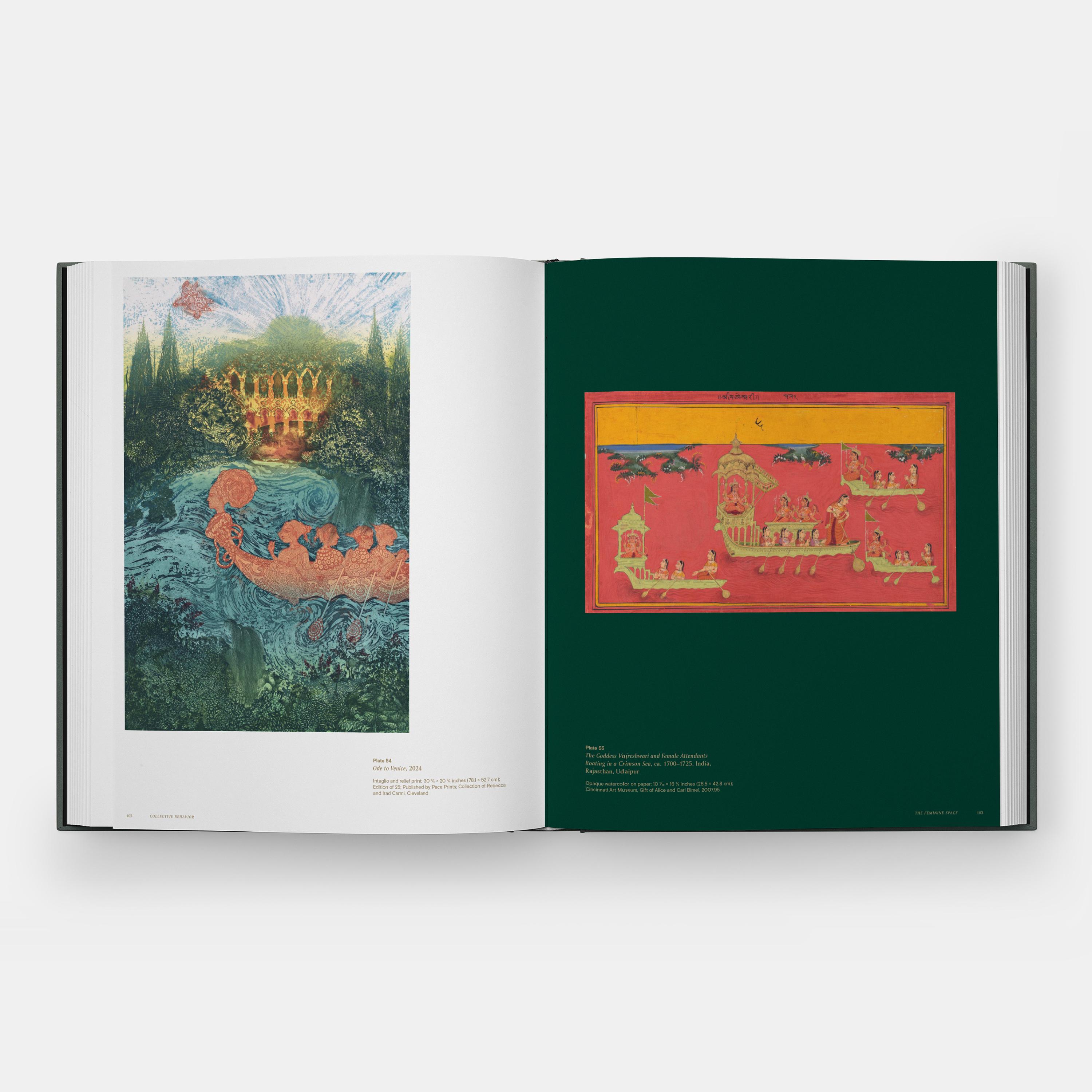 Papier Shahzia Sikander : comportement collectif en vente