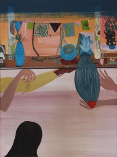 Shai Azoulay, Beneath the Surface, 201huile sur toile 160 x 120 cm (63 x 47 pouces)