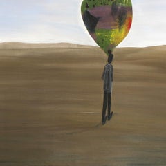 Shai Azoulay, Where to  oil on canvas   88 x 112 cm (35 x 44 in)