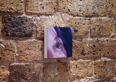 "Dare A Peek" - Portrait Oil Painting