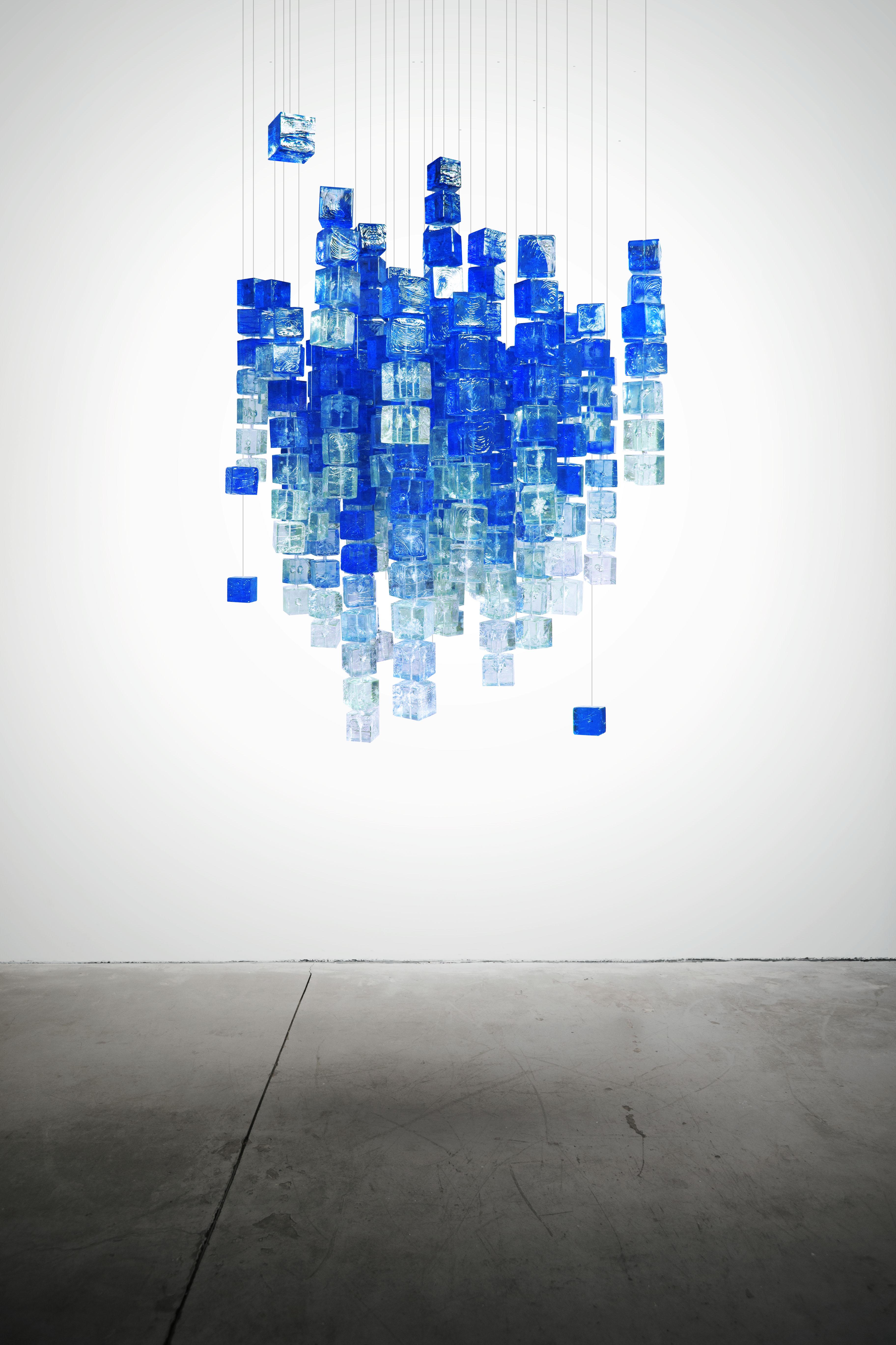 Italian Shake Chandelier by Jacopo Foggini in vendita