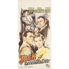 Shakedown 1950 Italian Locandina Film Poster