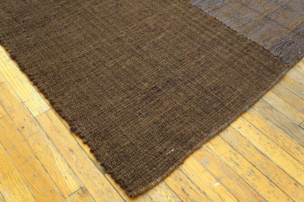 Hand-Woven Contemporary Handwoven Wool Shaker Style Flat Weave Carpet (10' 3