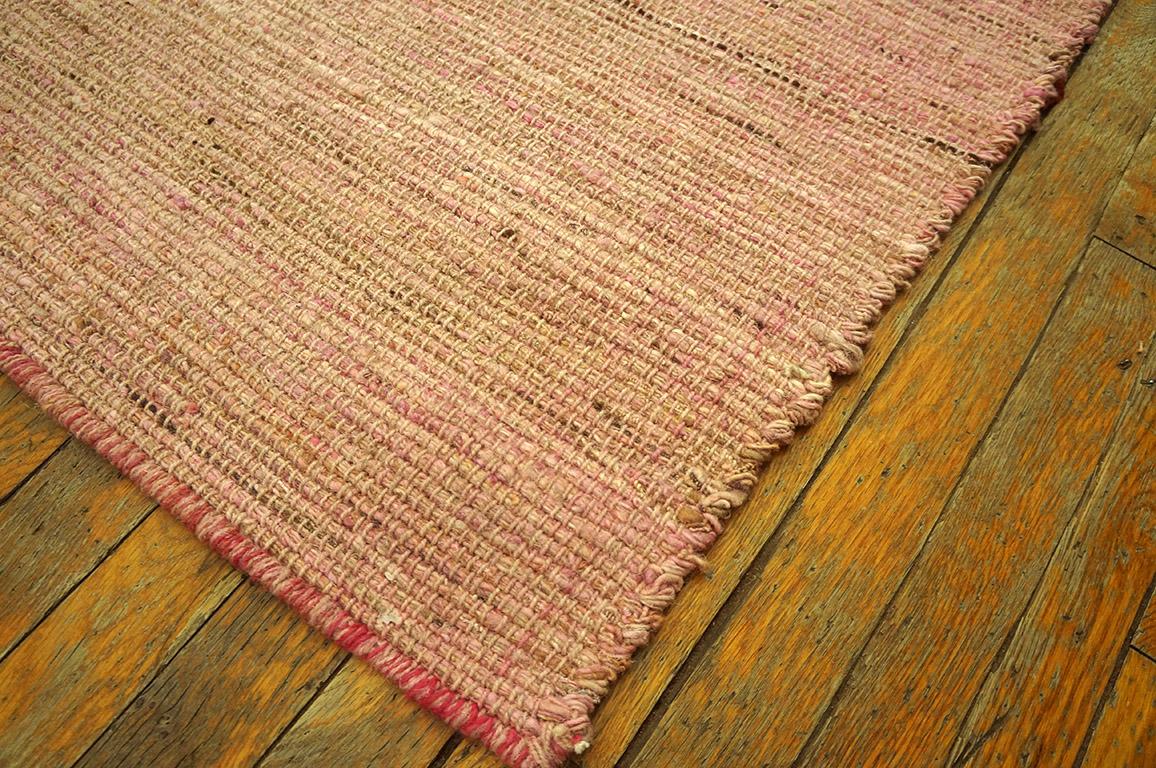 Indian Contemporary Shaker Style Flat Weave Carpet ( 10' 2