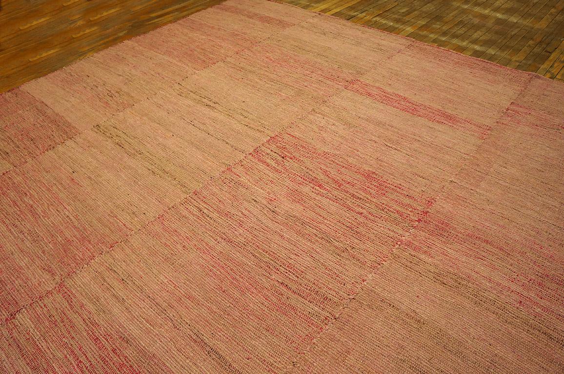 Contemporary Shaker Style Flat Weave Carpet ( 10' 2