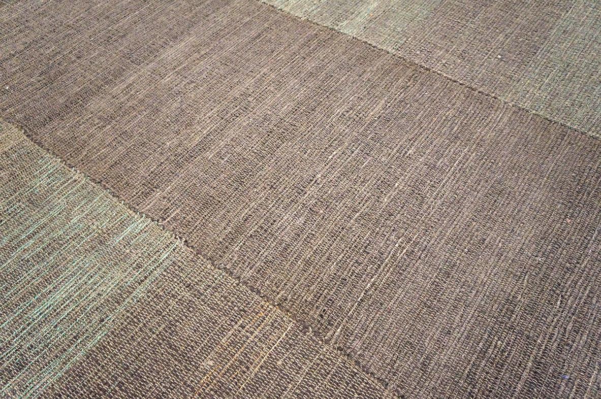 Contemporary  Shaker Flat Weave Rug 9' 0