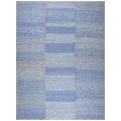 Contemporary Handwoven Wool Shaker Style Flat Weave ( 9'1" x 12'2" -277 x 371 )