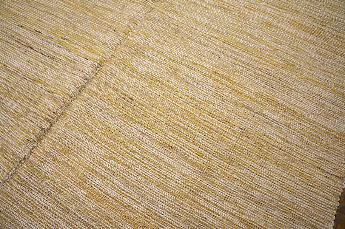Contemporary Shaker Style Flat-Weave Carpet ( 9' 3