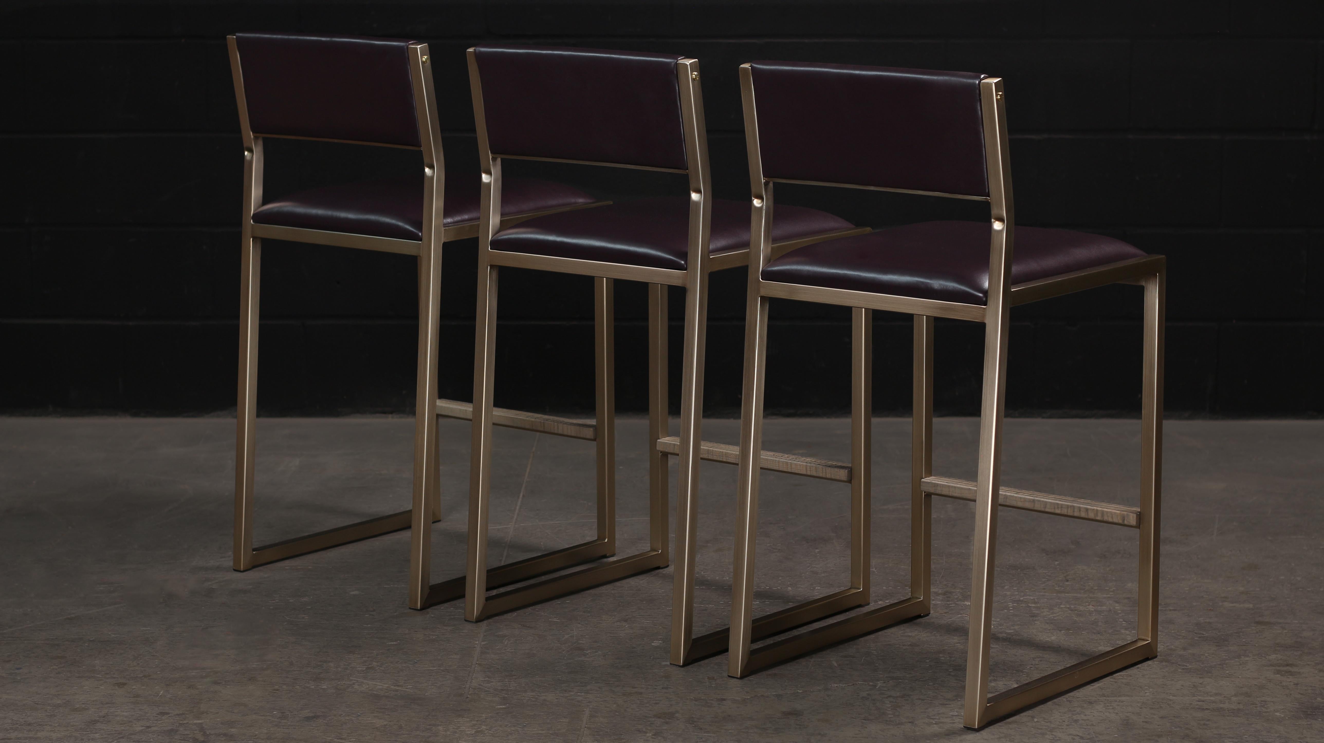 SHAKER Taburete de mostrador ''Atelier Edition'' by AMBROZIA Hecho a mano en venta