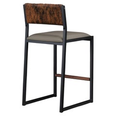SHAKER Counter & Bar Stool by AMBROZIA // Cowhide