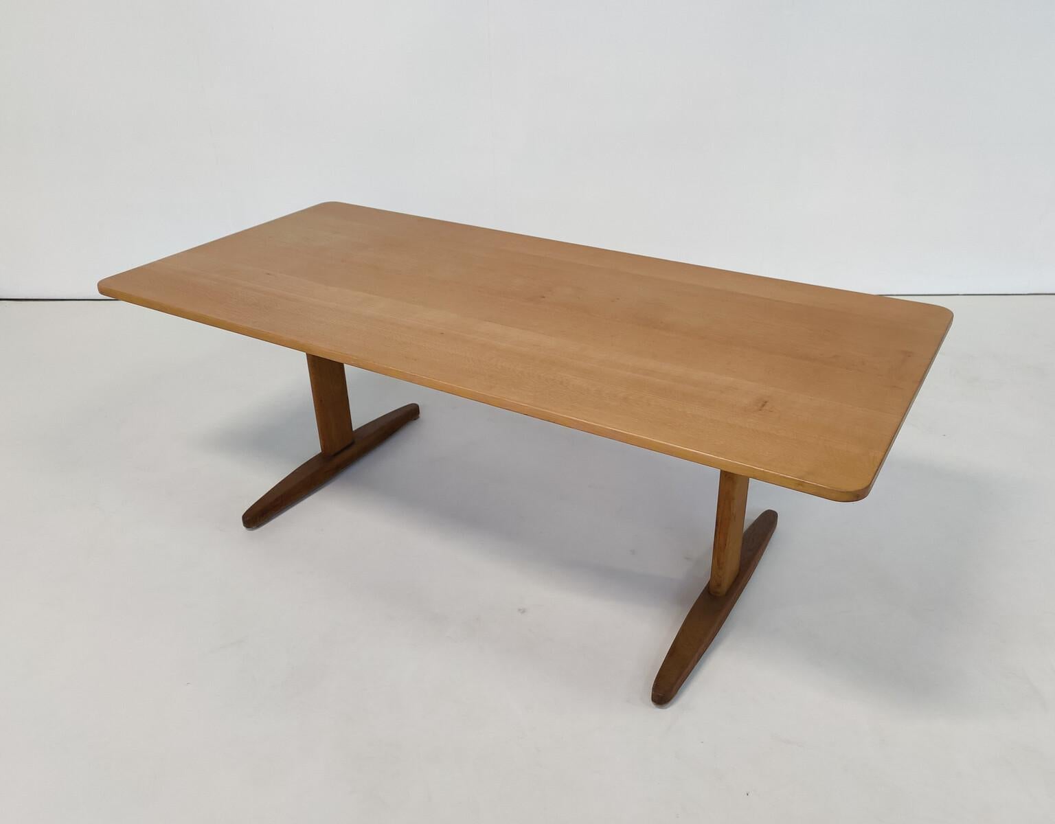 Wood Shaker Dining Table by Børge Mogensen, Denmark, 1950s For Sale