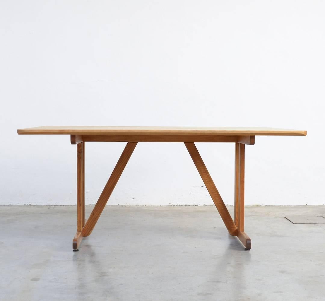 Scandinavian Modern Shaker Dining Table by Victor Bernt for Soren Willadsen