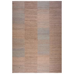 Contemporary Handwoven Wool Shaker Style Flat Weave Carpet ( 10' 2" x 14' 3" )