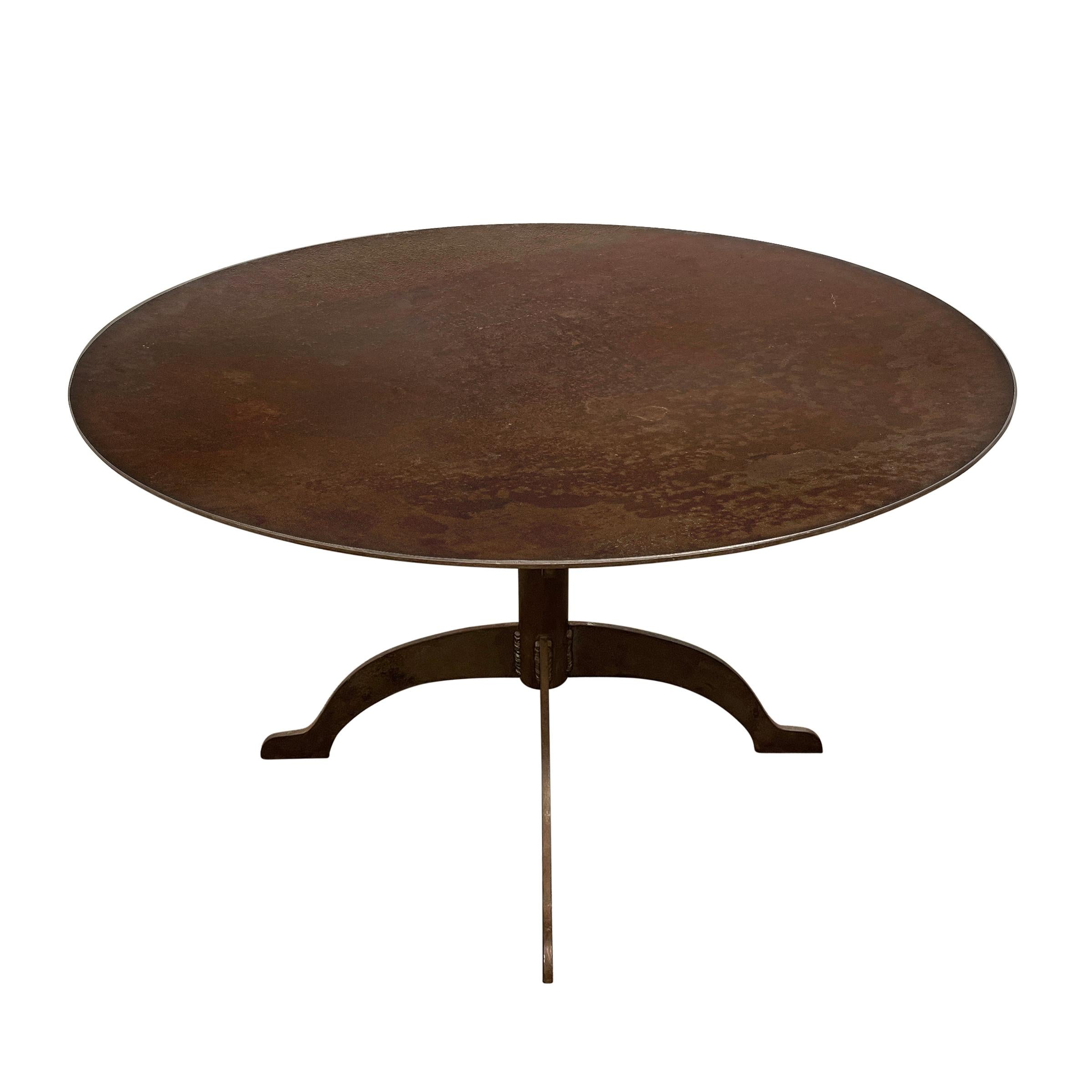shaker round dining table