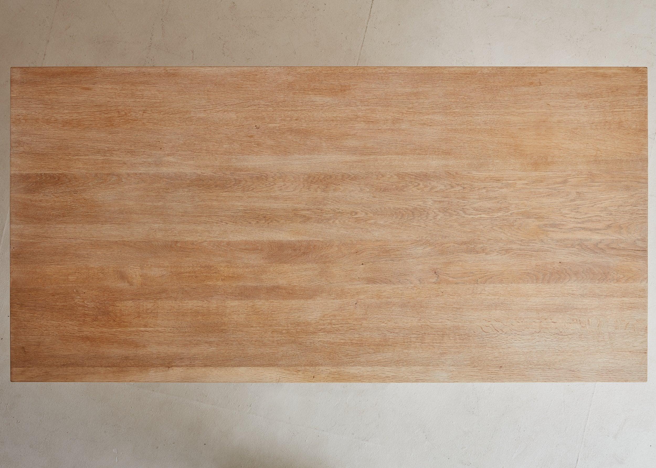 Scandinave moderne Table de salle à manger en Oak Shaker par Hans J. Wegner pour Andreas Tuck, Danemark, années 1960 en vente