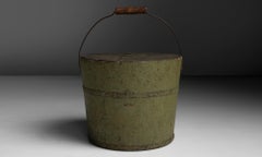 Shaker Painted Bucket, America 1790