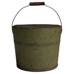 Shaker Painted Bucket, America 1790