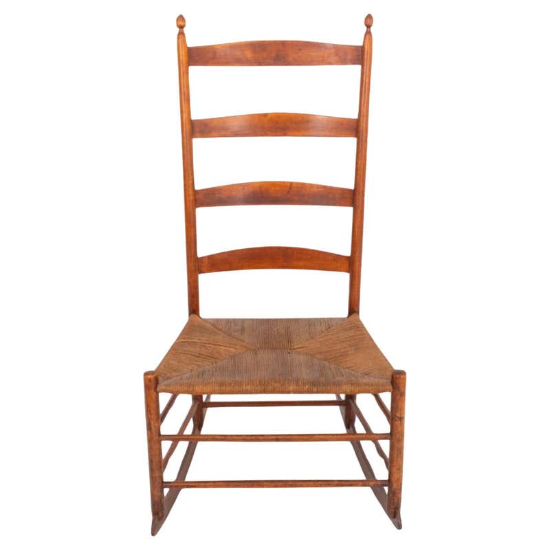 An Antique Hand-Carved Skeleton Rocking Chair at 1stDibs | skeleton ...