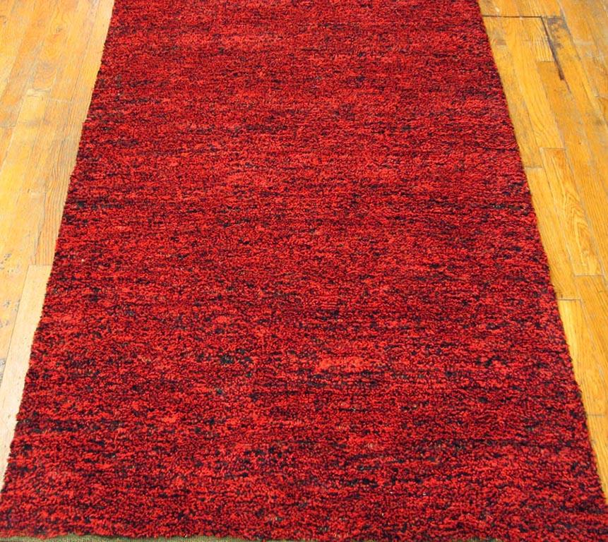 Early 20th Century Antique American Shaker Pile Carpet 3'1