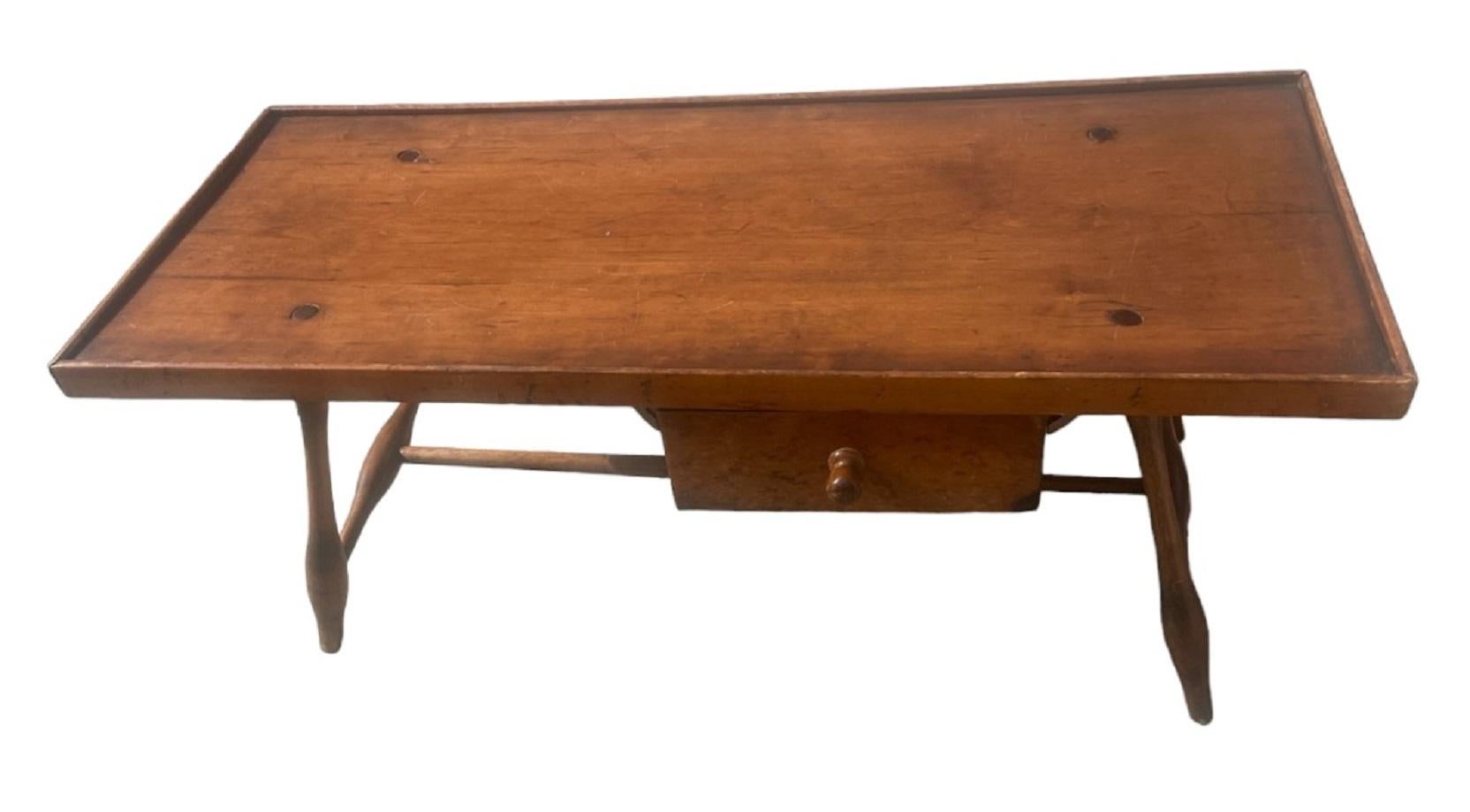 Mid-19th Century Shaker Style Coffee Table  For Sale