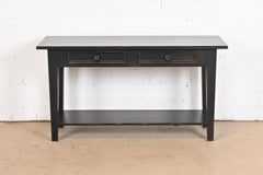 Shaker Style Ebonized Maple Sideboard Buffet Server or Console Table