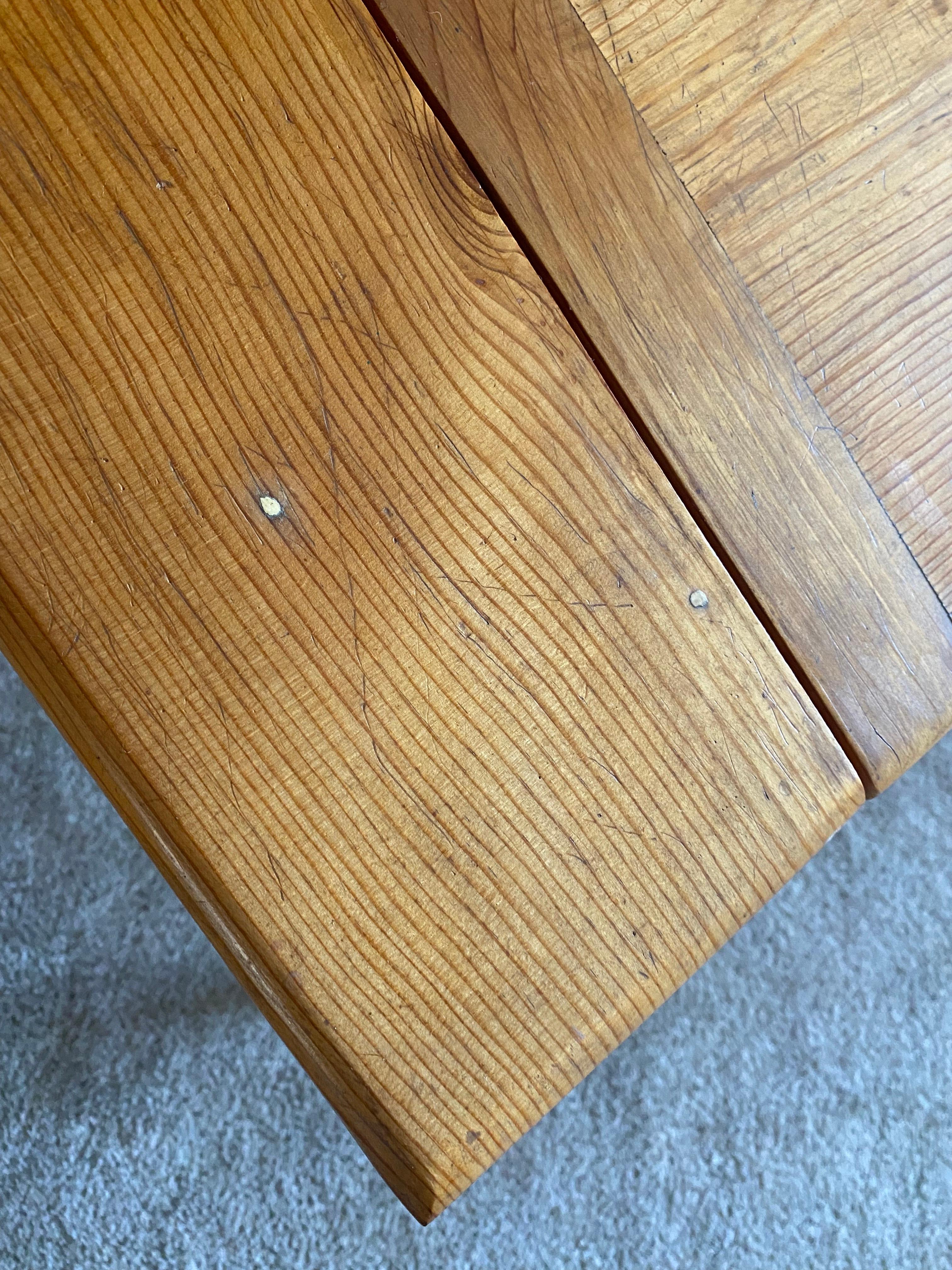 Américain Bureau et huche en pin Shaker Style en vente