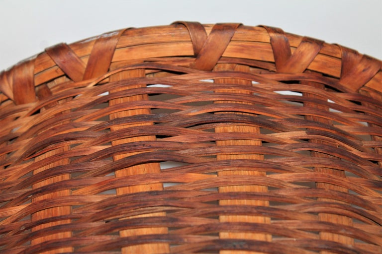 Shaker Style Swing Handle Basket at 1stDibs