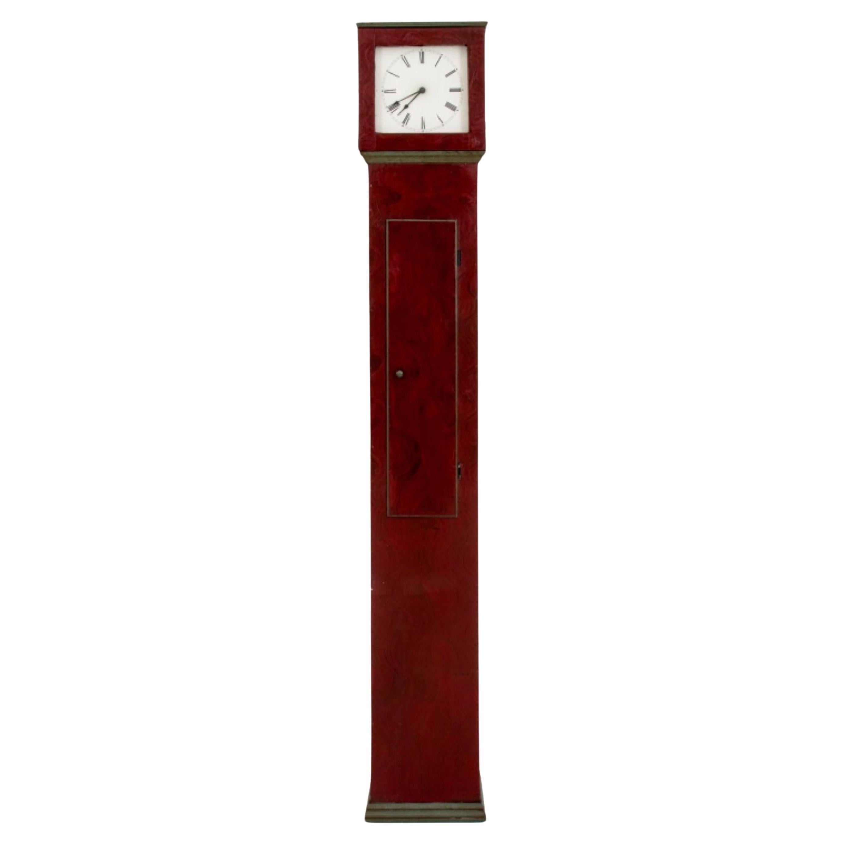 Shaker-Style Tall Case Grandfather Clock For Sale