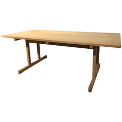 Shaker Table in Solid Oak Model 6286, Designet by Borge Mogensen