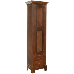 Shaker Tall Cabinet With Door and Drawers, Steel Cupboard by Jim Rose