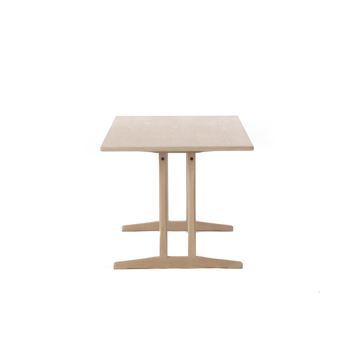 Scandinavian Modern Shaker Trestle Table by Børge Mogensen
