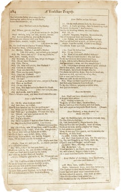 Shakespeare. A Yorkshire Tragedy - FOURTH FOLIO - 1685 - page 283-284