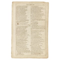 Shakespeare. Love's Labour's Lost - FOURTH FOLIO - 1685 - page 111-112.