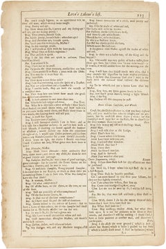 Shakespeare. Love's Labour's Lost - FOURTH FOLIO - 1685 - page 113-114