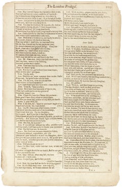 Shakespeare. The London Prodigal - FOURTH FOLIO - 1685 - page 219-220.