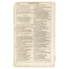 Shakespeare. The London Prodigal - FOURTH FOLIO - 1685 - page 219-220.