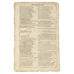 Antique Shakespeare. The Taming of the Shrew - FOURTH FOLIO - 1685 - page 189/186