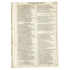 Shakespeare. The Tragedy of Titus Andronicus - SECOND FOLIO - 1632 - page 61-62