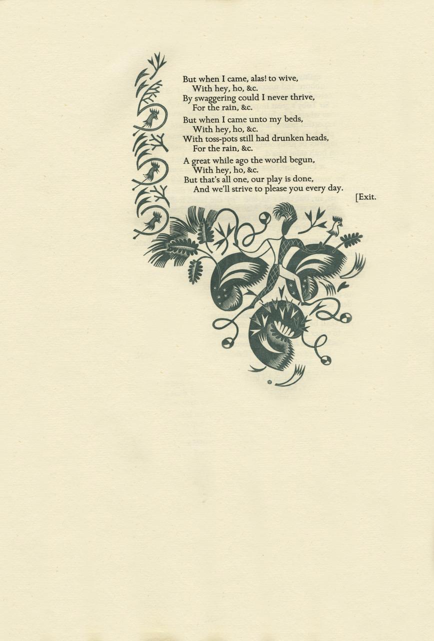 Shakespeare - La dodicesima notte, o quello che vuoi; incisioni di Eric Ravilious in vendita 1