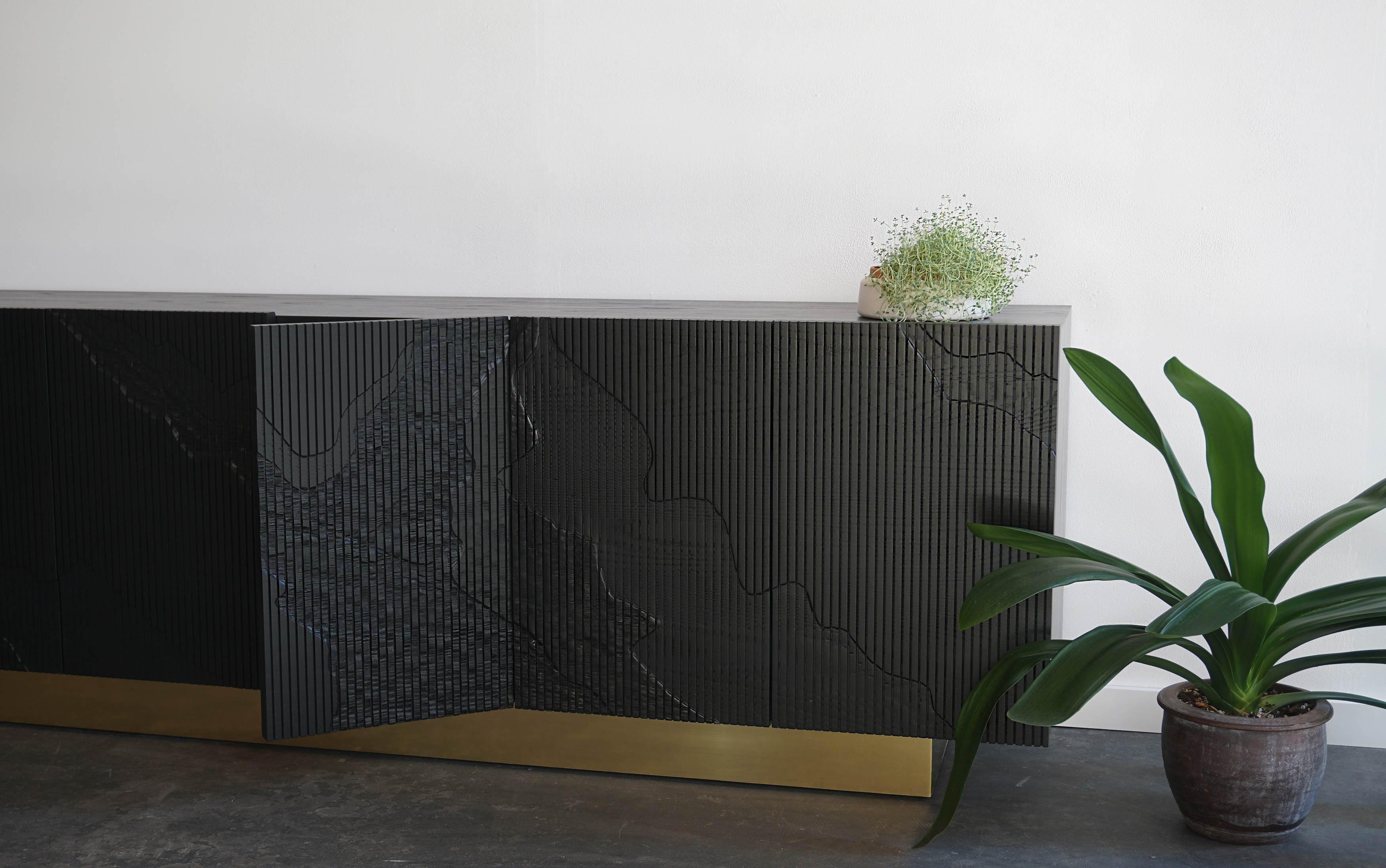 Shale Low Credenza (96