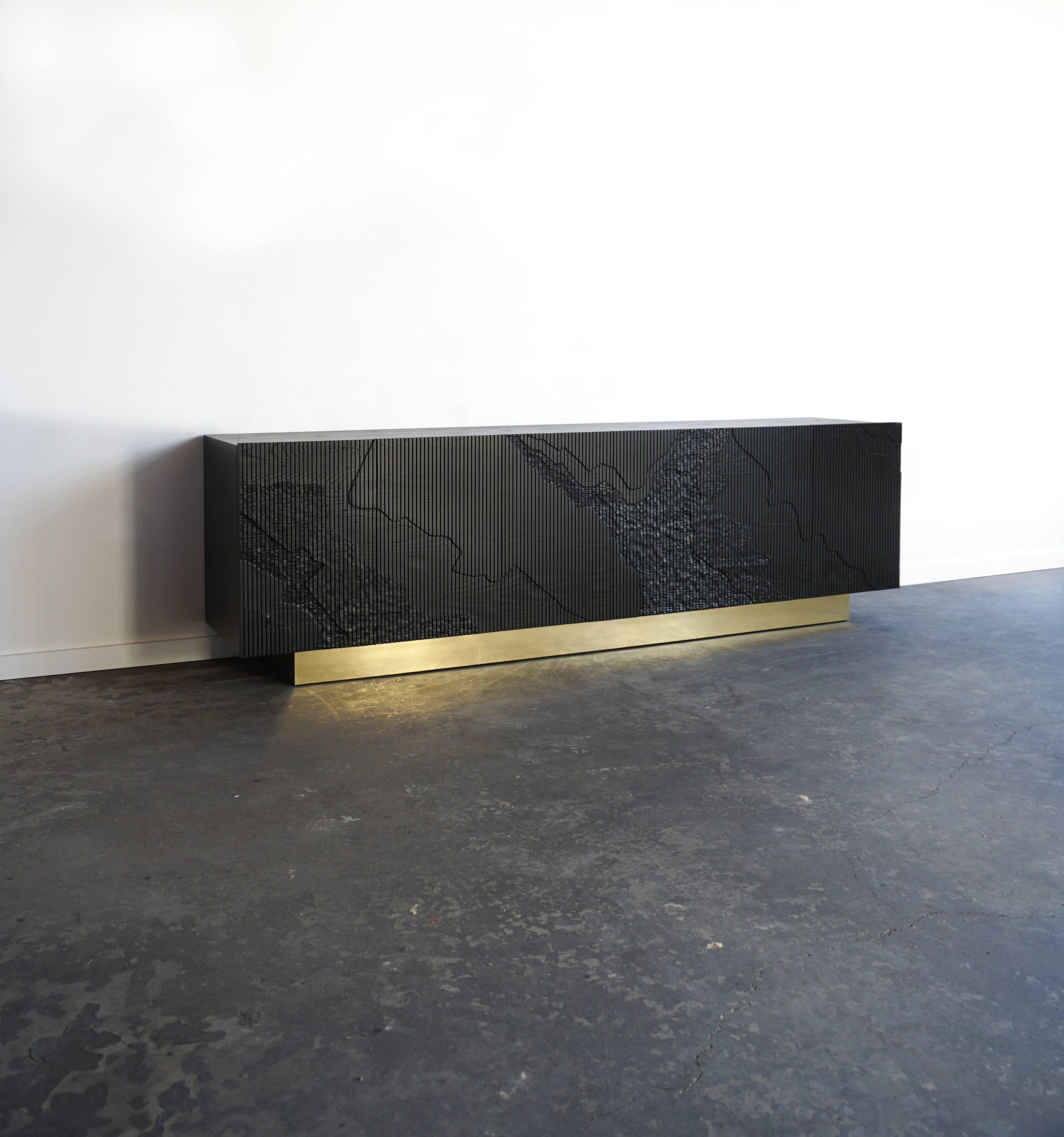 Canadian Shale Low Credenza (84