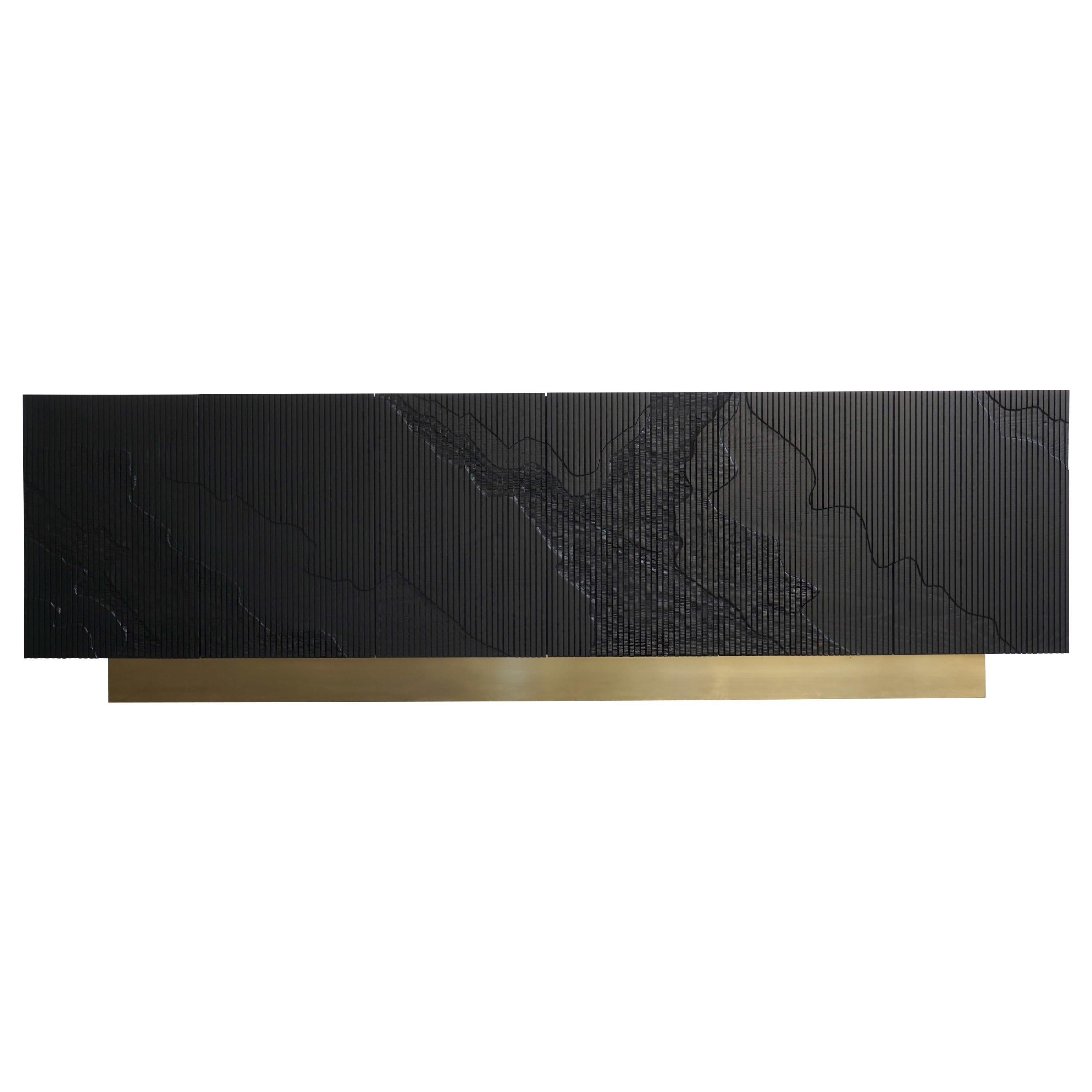 Shale Low Credenza (84") by Simon Johns