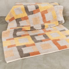 Shale Hand geknüpft nachhaltige handwerkliche geometrische Muster Teppich in Plüsch Merino