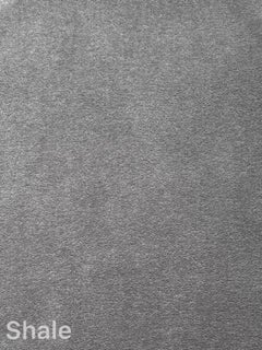 Shale Linen Velvet Performance Sample