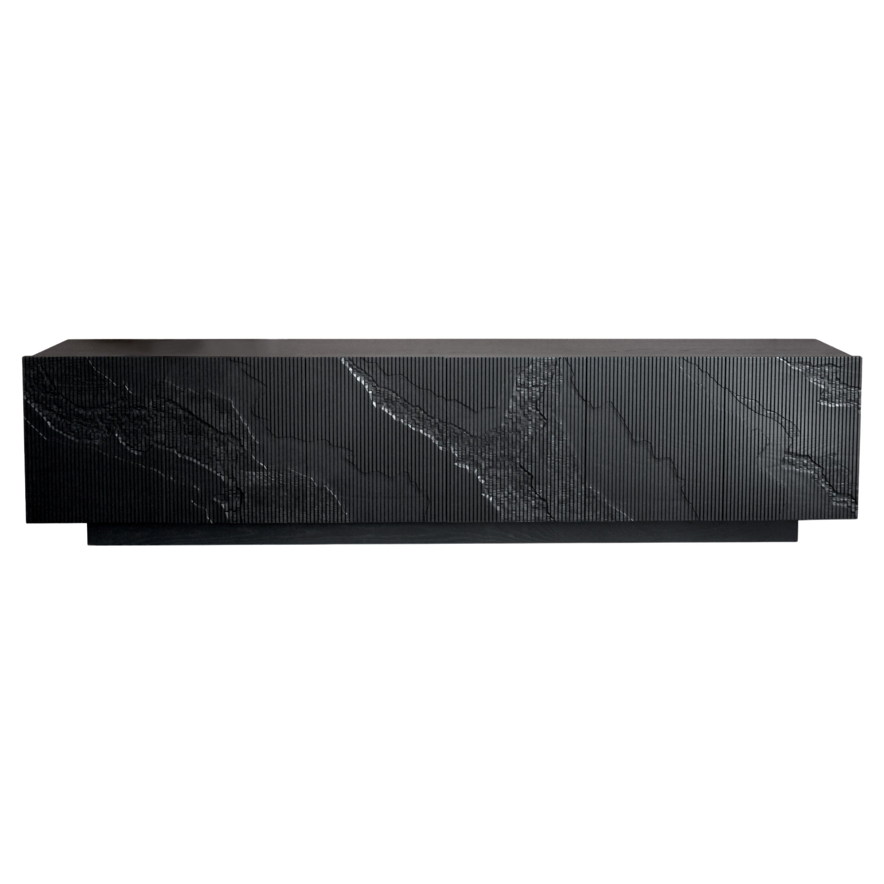 Shale 108" Low Credenza by Simon Johns For Sale