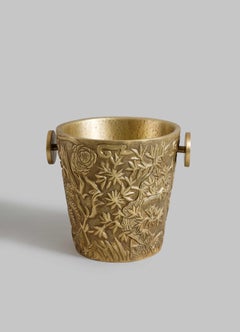 Shalimar Champagne Bucket Small in Brass & Semi Precious Stone