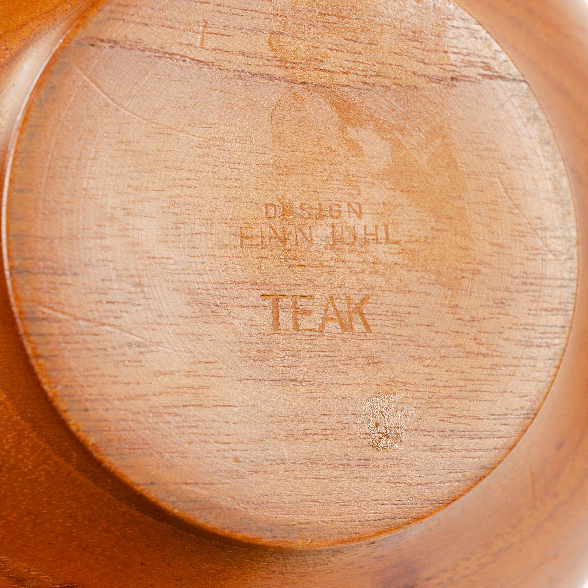 Shallow Bowl by Finn Juhl In Fair Condition For Sale In Sagaponack, NY
