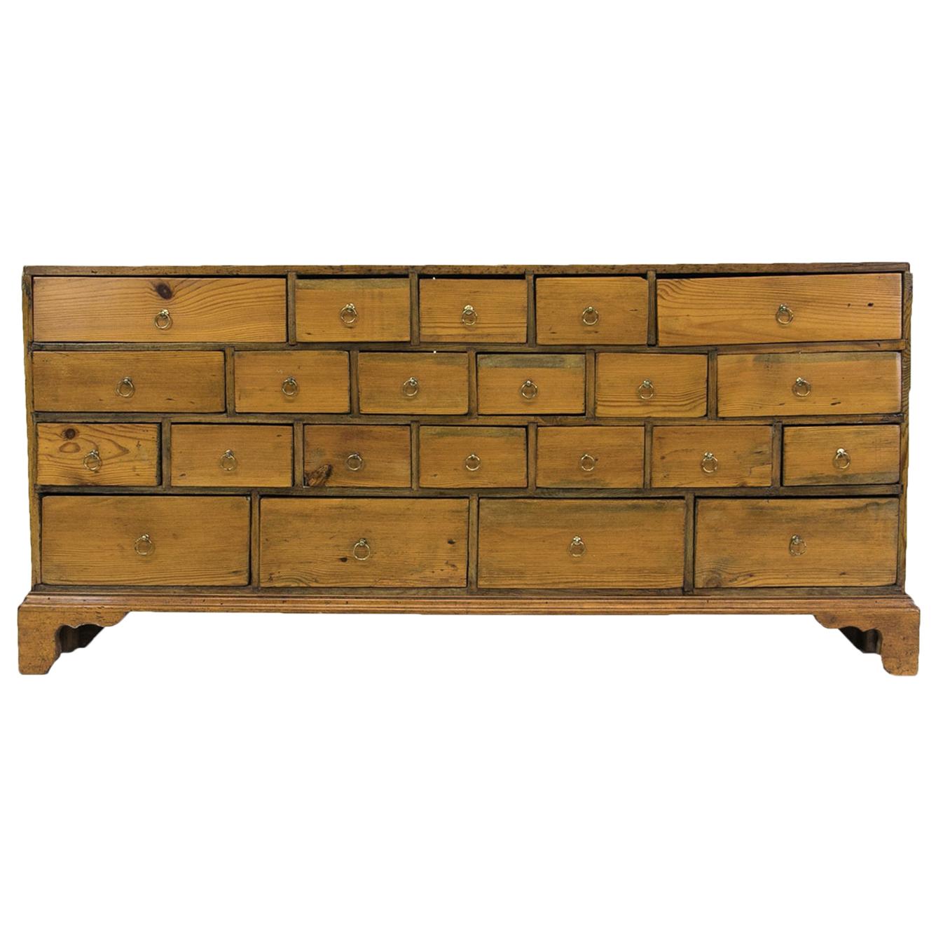 Antique English Apothecary Chest at 1stDibs