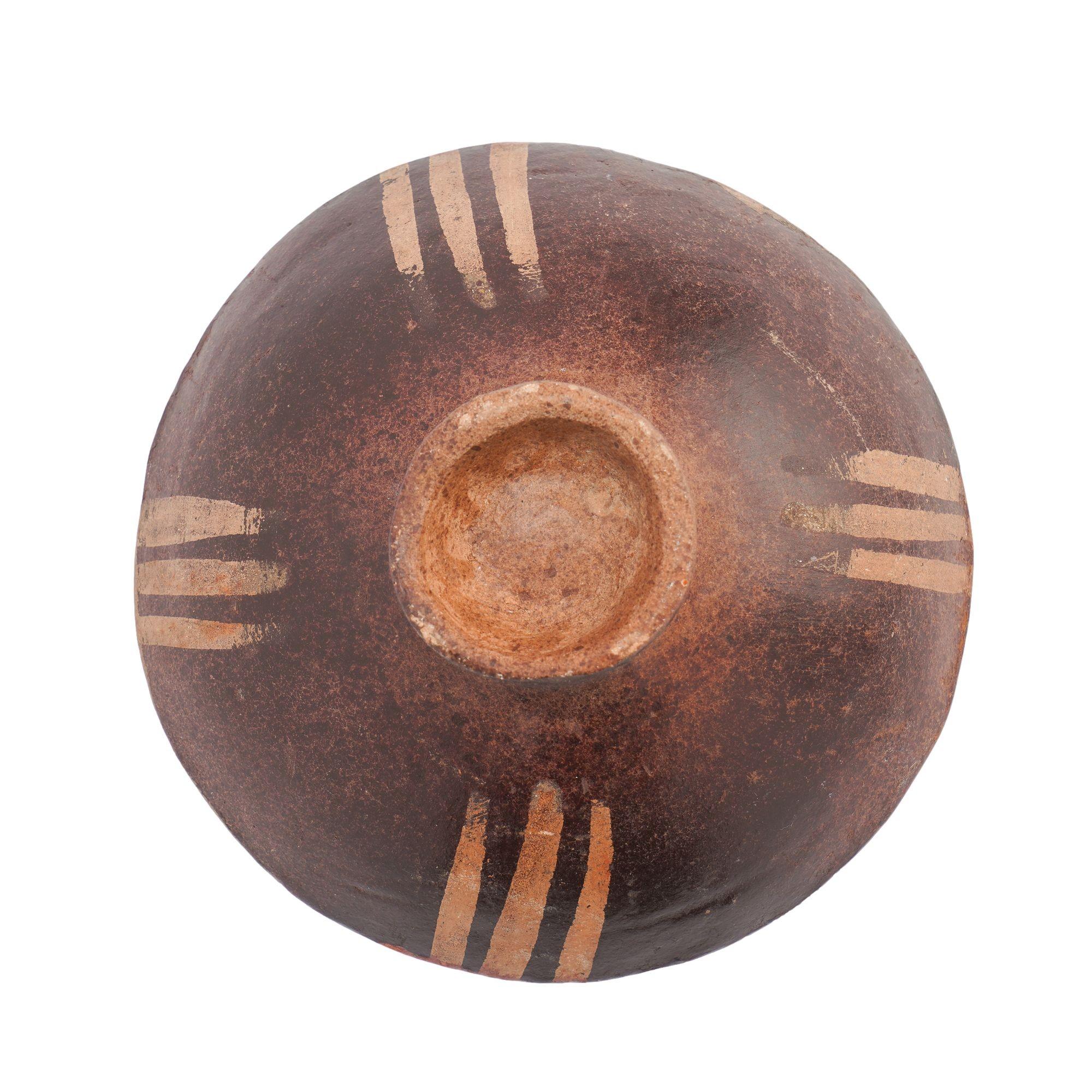 20th Century Shallow footed bowl after a Pre-Columbian model